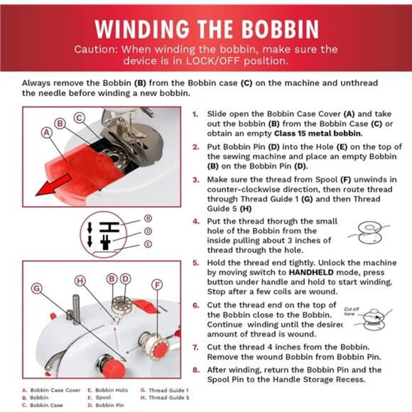 Singer Stitch Quick + (Two Thread) Hand Held Mending Machine - Picture 5 of 7